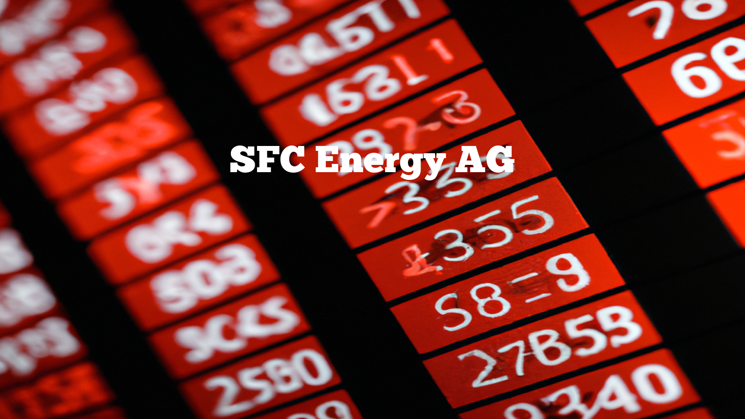 SFC Energy Aktie: Brennstoffzelle trifft Realität
